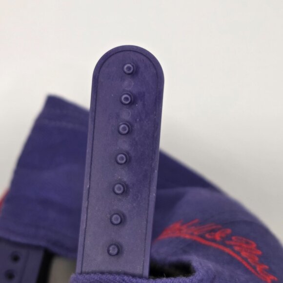 Toronto Raptors Mitchell & Ness Snapback Hat Purple Red Script Dinosaur Logo NBA - Picture 15 of 16